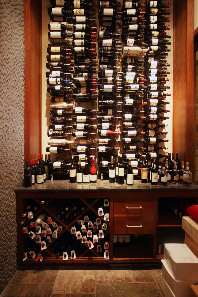 Enjoy the Primland Resort main lodge Wine Cellar