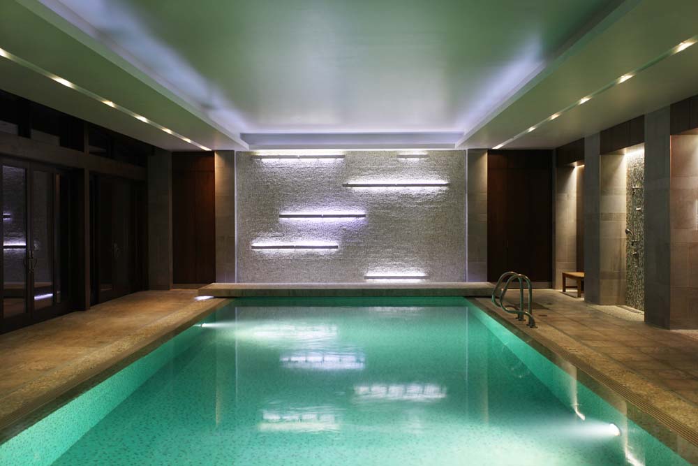 Primland Resort's luxurious indoor pool
