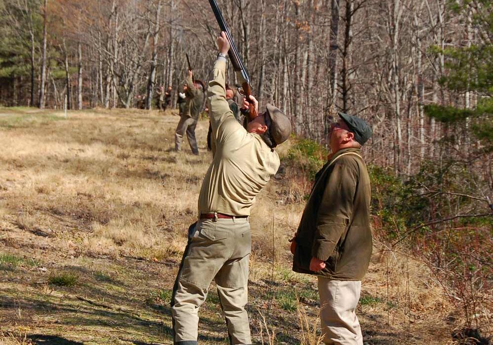 Driven Pheasant Shoots package at Primland Resort